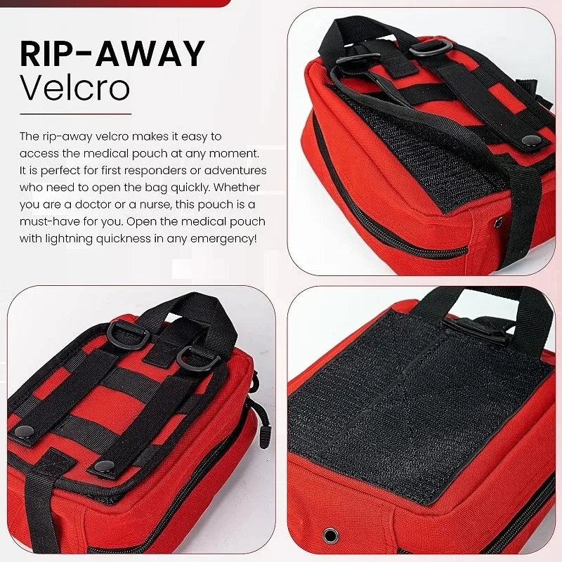 Tactical First Aid Bag Survival Pouch Outdoor Medical Box Large Size SOS Bag/PackageMedical Kit Bag Molle EMT Emergency