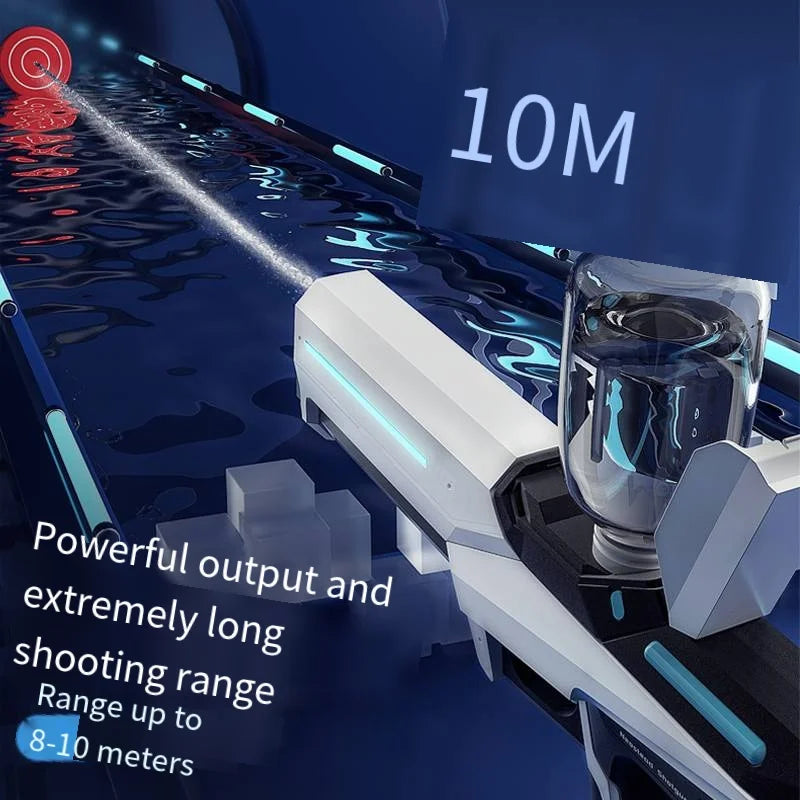 Children's Summer Outdoor Activity Electric High-Pressure Water Gun for Family Innovative Gift