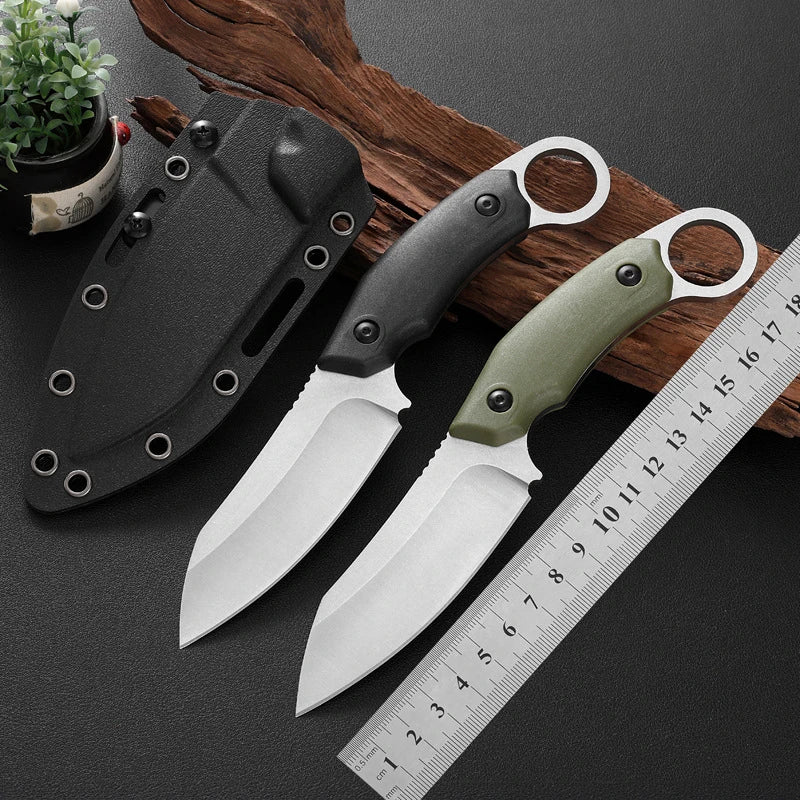 2025 New Outdoor camping knife, high hardness, heavy-duty climbing essential, portable small knife, survival knife, EDC tool