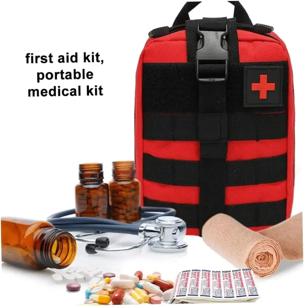 Tactical First Aid Bag Survival Pouch Outdoor Medical Box Large Size SOS Bag/PackageMedical Kit Bag Molle EMT Emergency