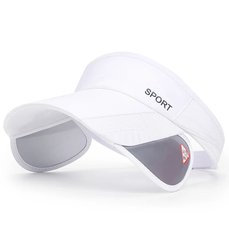 Summer Outdoor Sports Sunscreen Open Top Hat for Women's Leisure Cycling Sunshade Hat with Stretchable Brim Sun Hat