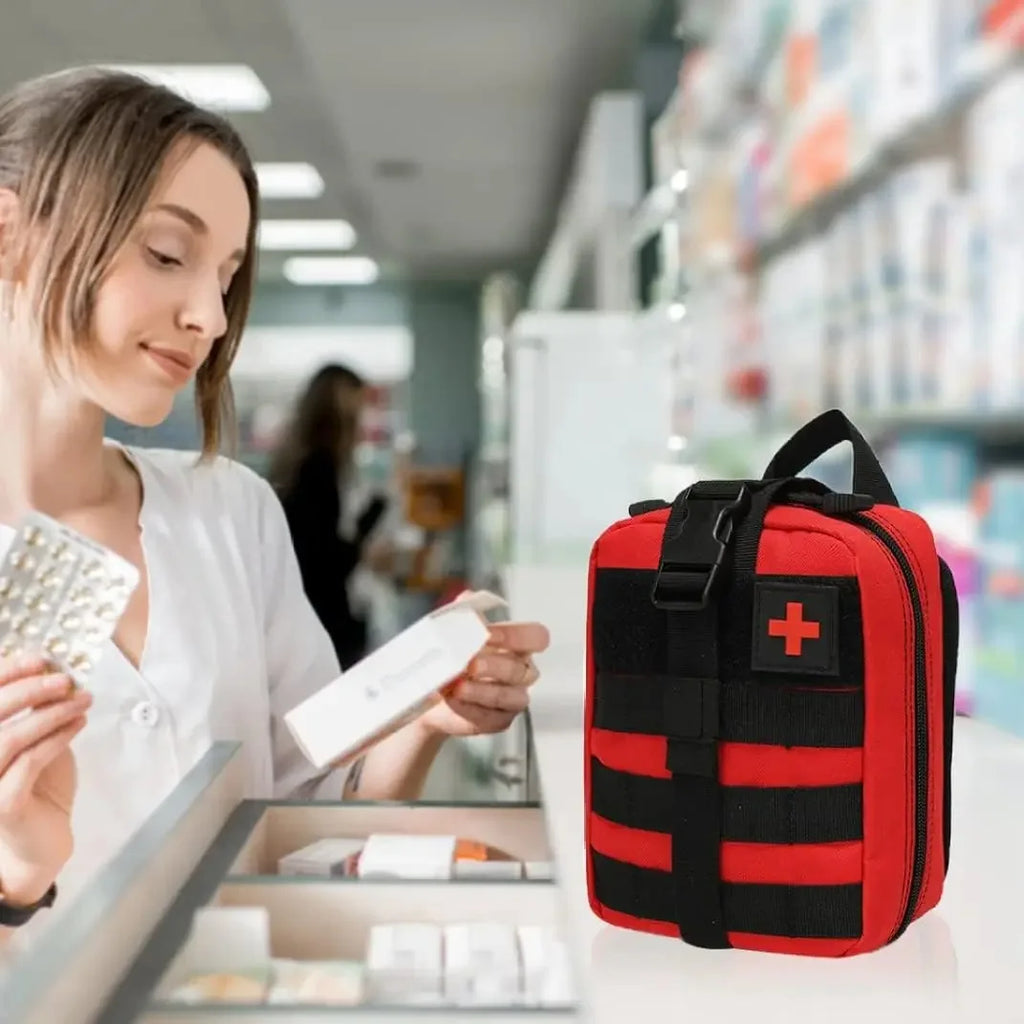 Tactical First Aid Bag Survival Pouch Outdoor Medical Box Large Size SOS Bag/PackageMedical Kit Bag Molle EMT Emergency