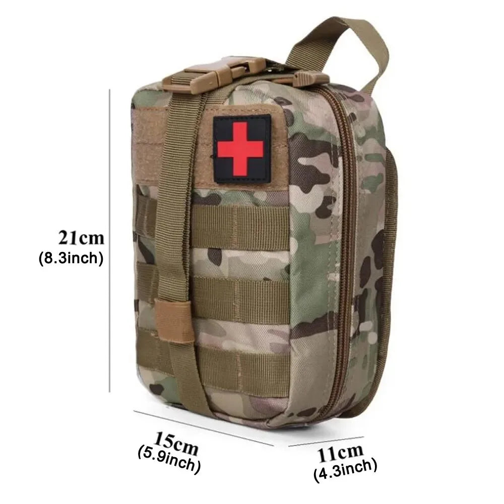 Tactical First Aid Bag Survival Pouch Outdoor Medical Box Large Size SOS Bag/PackageMedical Kit Bag Molle EMT Emergency