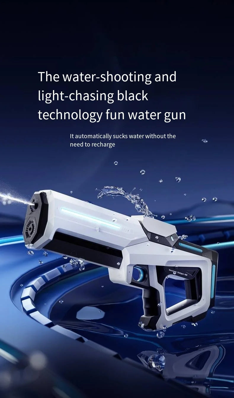Children's Summer Outdoor Activity Electric High-Pressure Water Gun for Family Innovative Gift