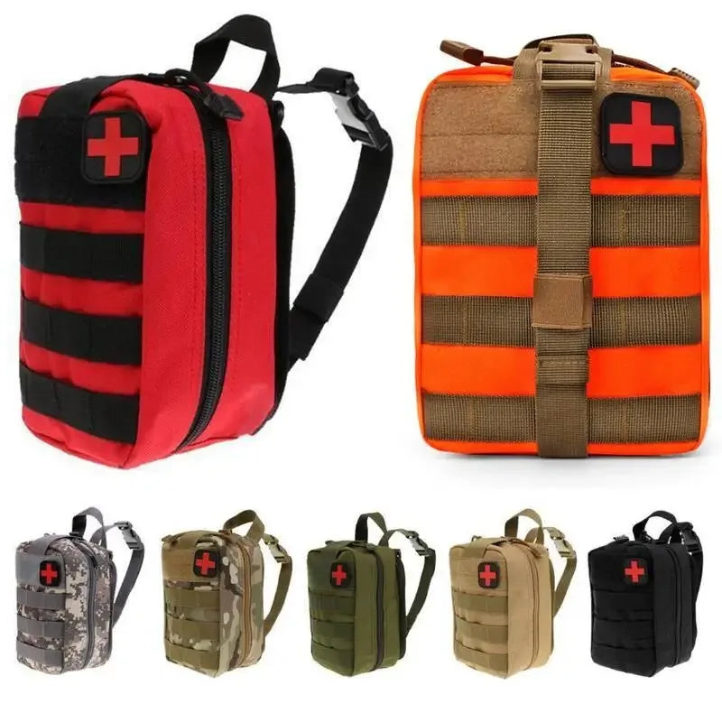 Tactical First Aid Bag Survival Pouch Outdoor Medical Box Large Size SOS Bag/PackageMedical Kit Bag Molle EMT Emergency