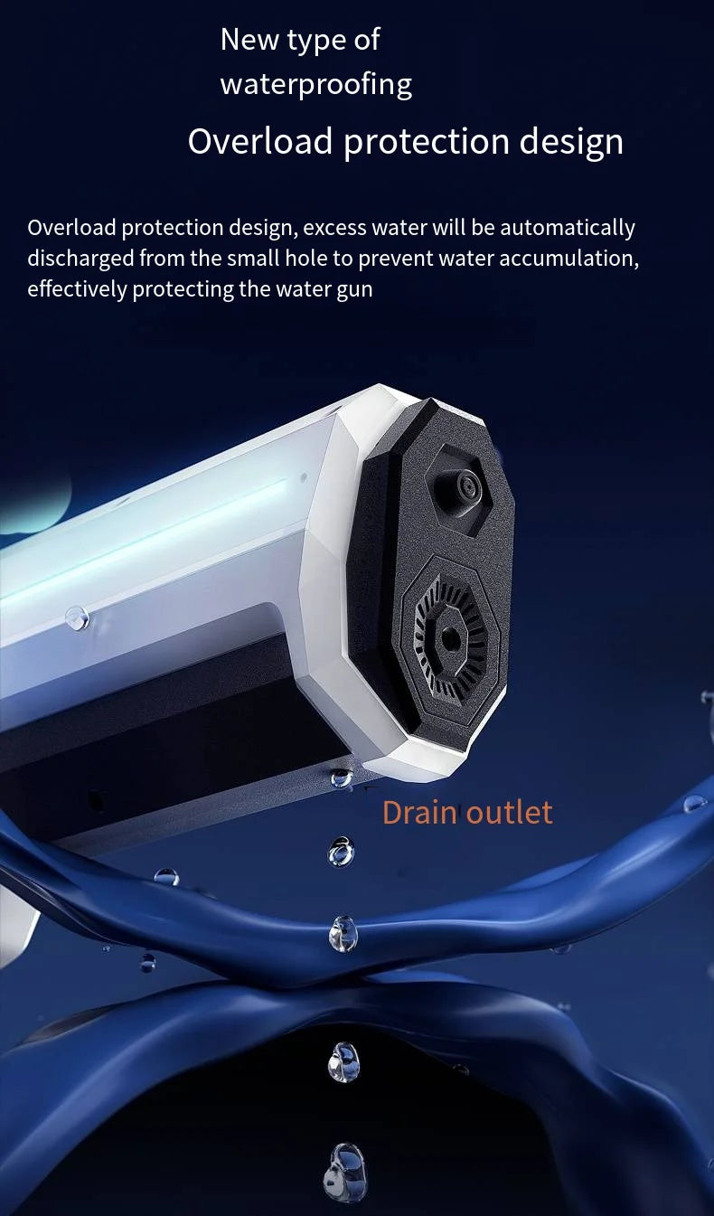 Children's Summer Outdoor Activity Electric High-Pressure Water Gun for Family Innovative Gift