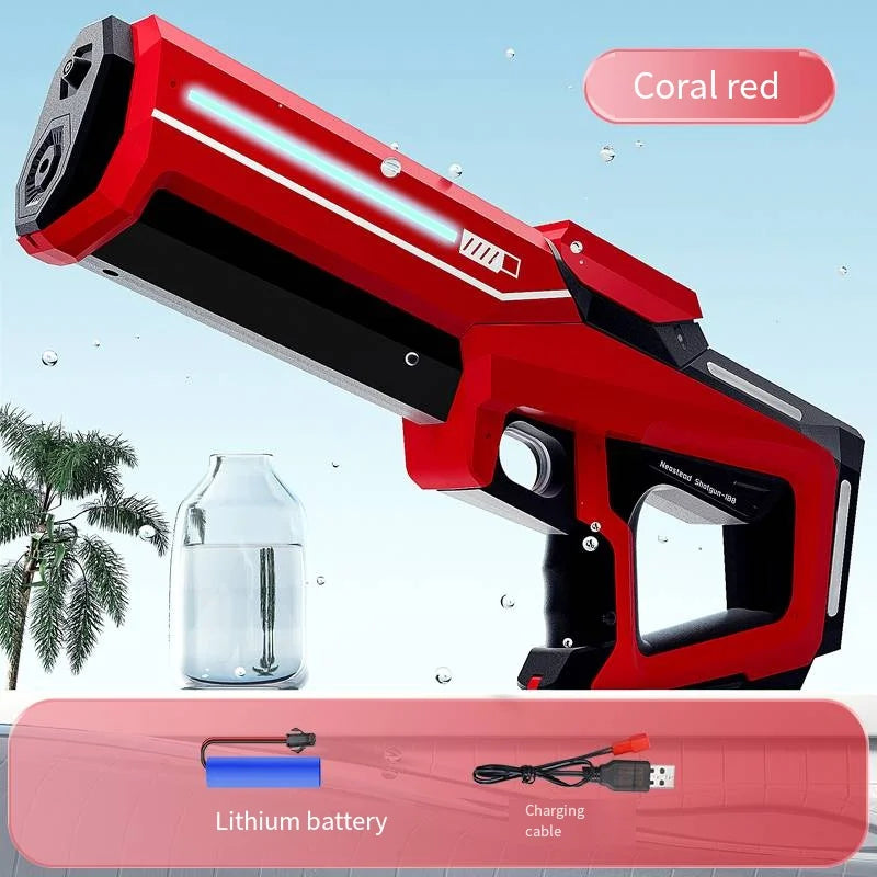 Children's Summer Outdoor Activity Electric High-Pressure Water Gun for Family Innovative Gift