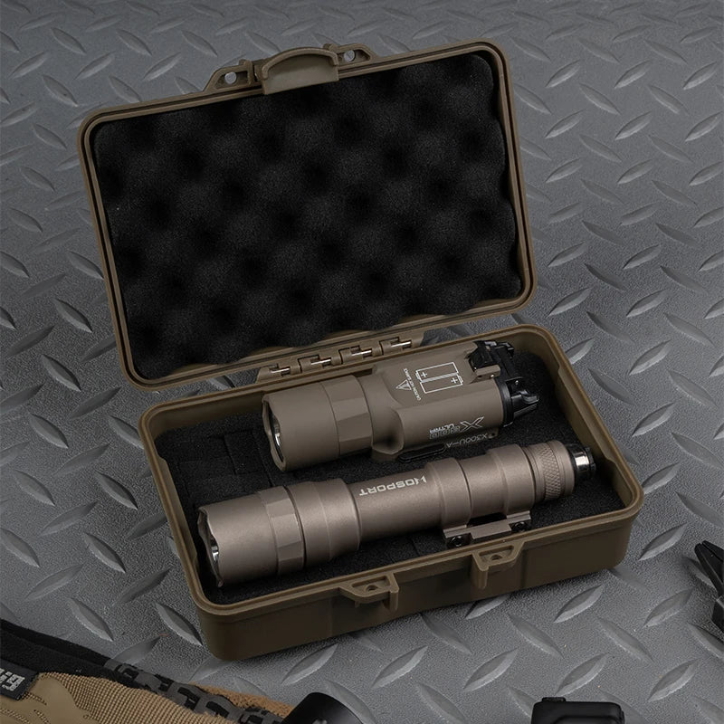 Tactical Gear Case Outdoor Shockproof Shooting Hunting Tools Flashlight Storage Camping Survival Toolbox