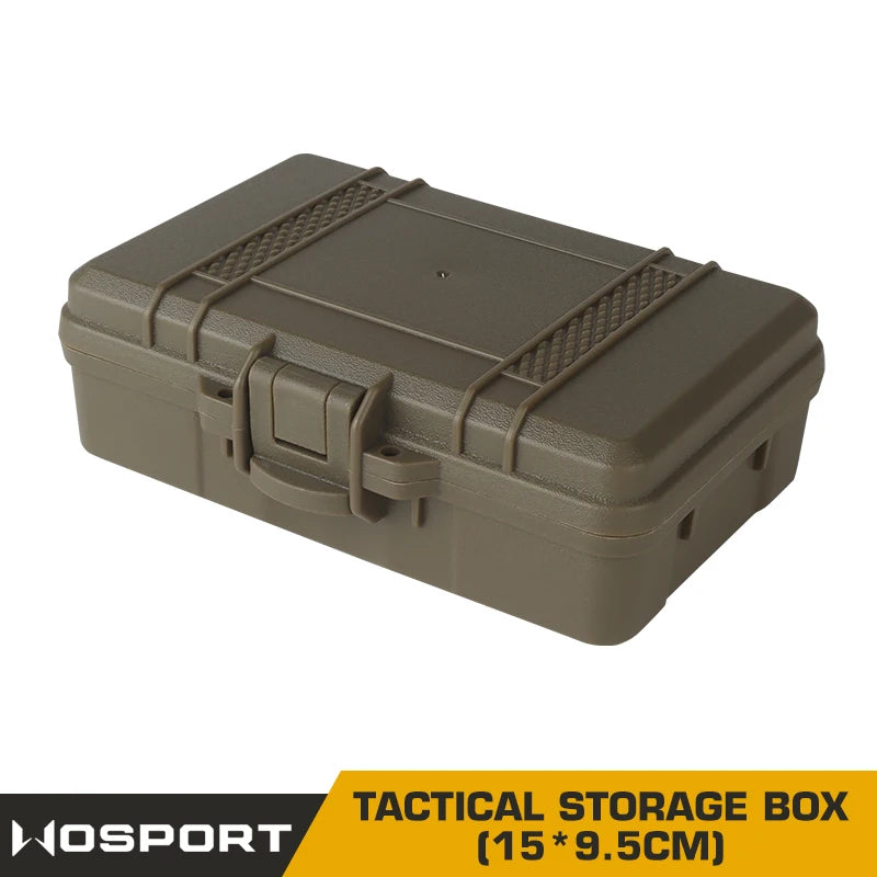 Tactical Gear Case Outdoor Shockproof Shooting Hunting Tools Flashlight Storage Camping Survival Toolbox