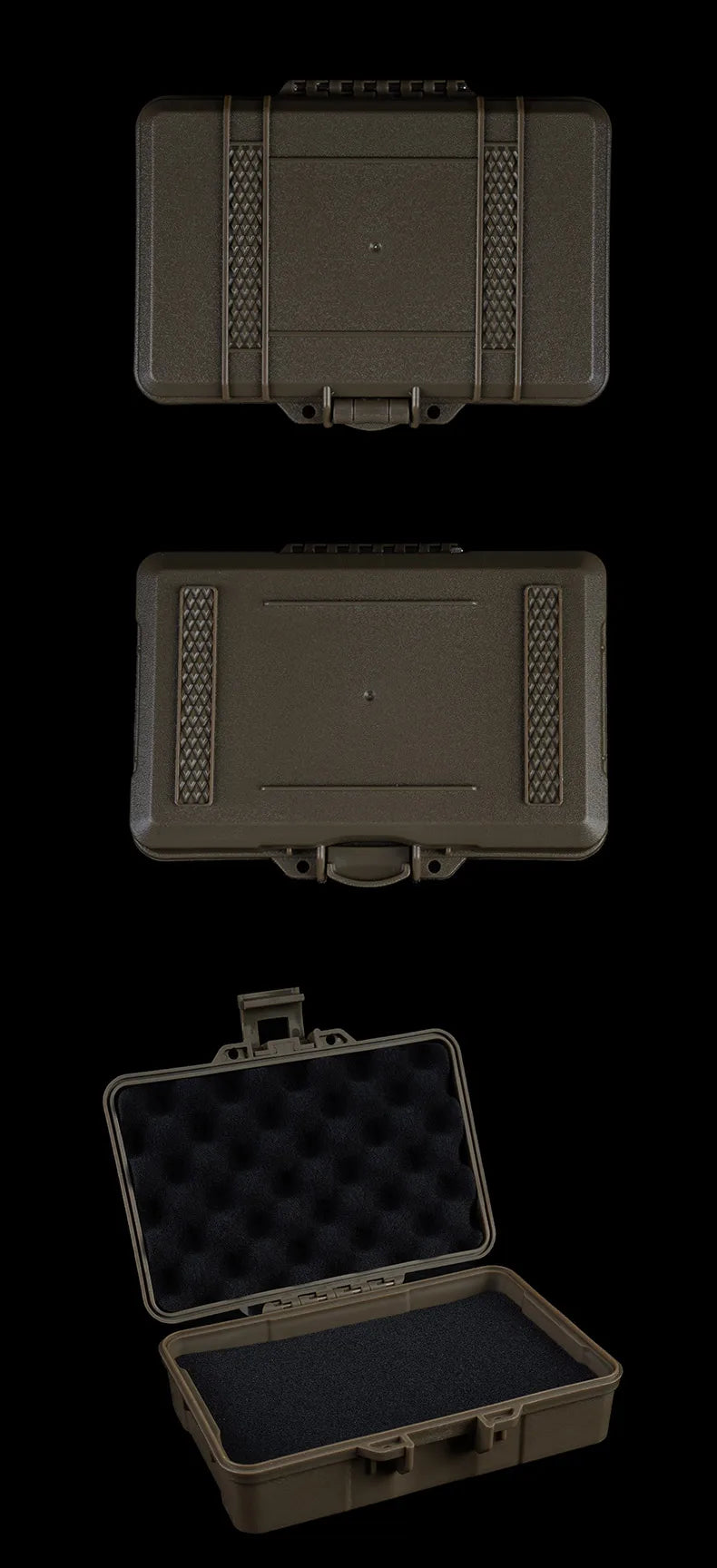Tactical Gear Case Outdoor Shockproof Shooting Hunting Tools Flashlight Storage Camping Survival Toolbox