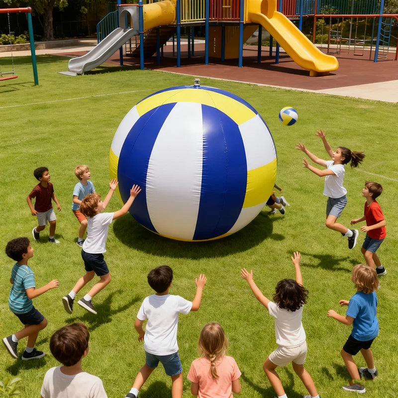 Giant Inflatable Volleyball Large Beach Pool for Outdoor Activity Themed Party
