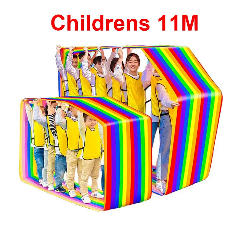 Running Mat Oxford Cloth Team Building Activity Multi-Person Collaboration Game Youth & Adult Outdoor Game Children's Sports Toy