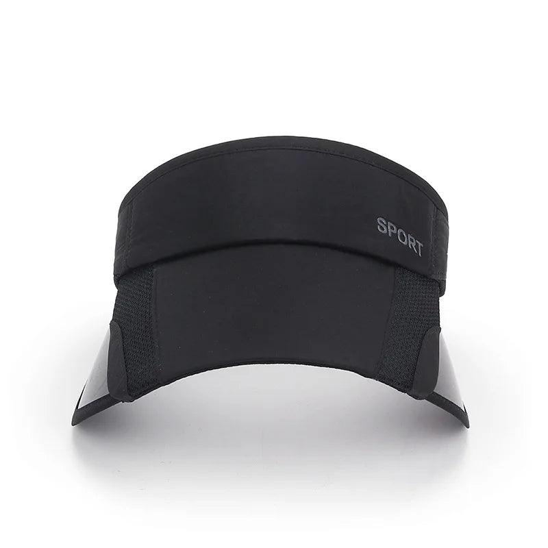 Summer Outdoor Sports Sunscreen Open Top Hat for Women's Leisure Cycling Sunshade Hat with Stretchable Brim Sun Hat