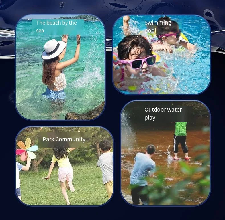 Children's Summer Outdoor Activity Electric High-Pressure Water Gun for Family Innovative Gift