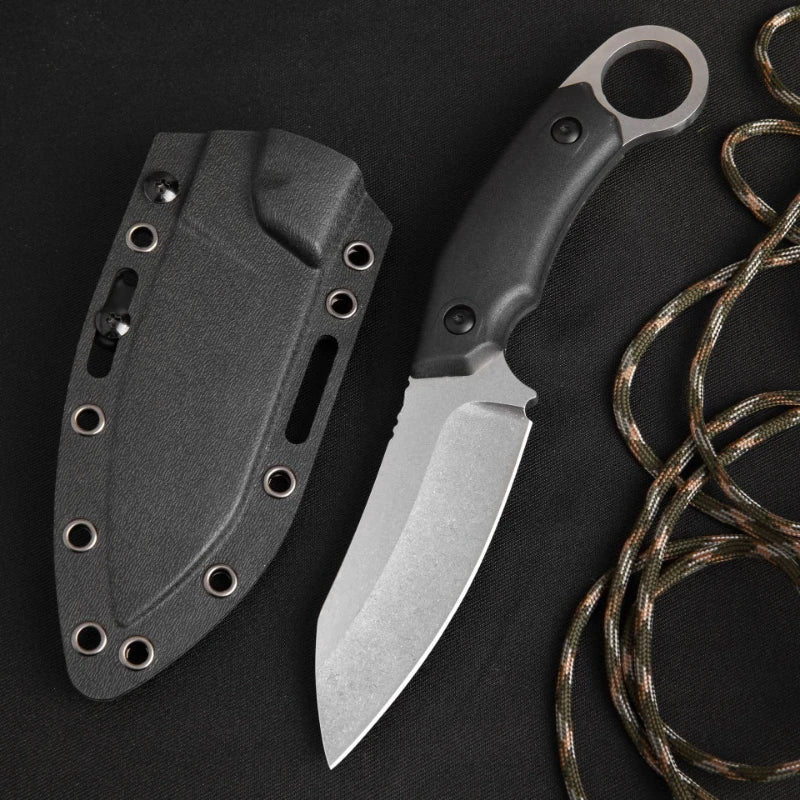 2025 New Outdoor camping knife, high hardness, heavy-duty climbing essential, portable small knife, survival knife, EDC tool