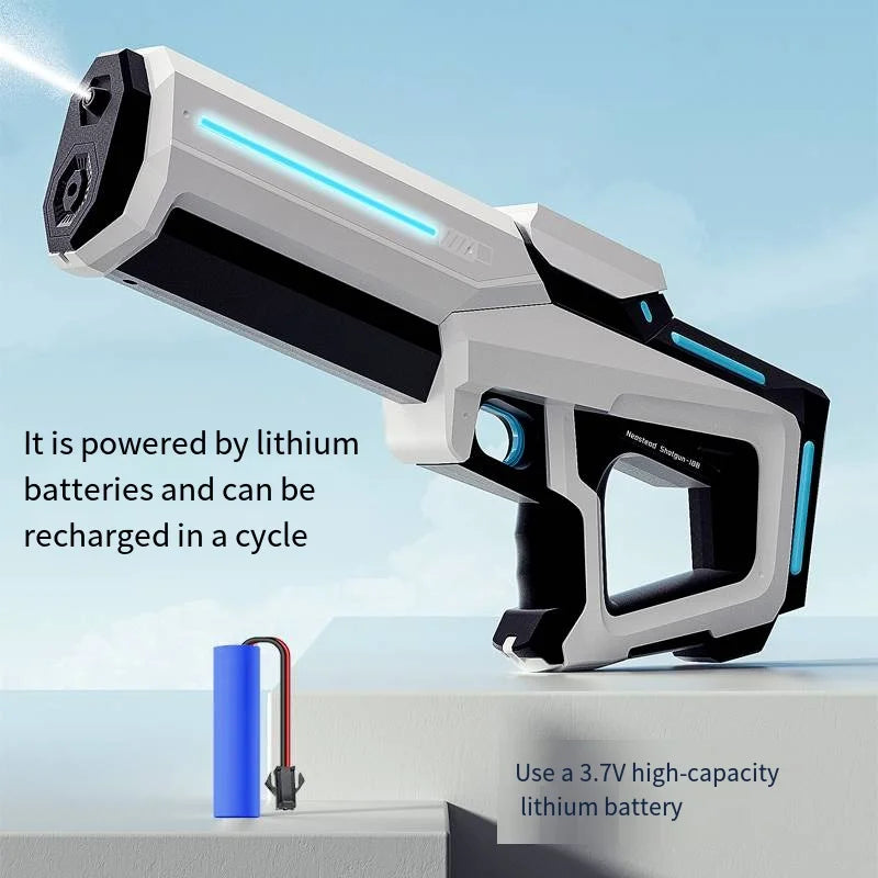 Children's Summer Outdoor Activity Electric High-Pressure Water Gun for Family Innovative Gift