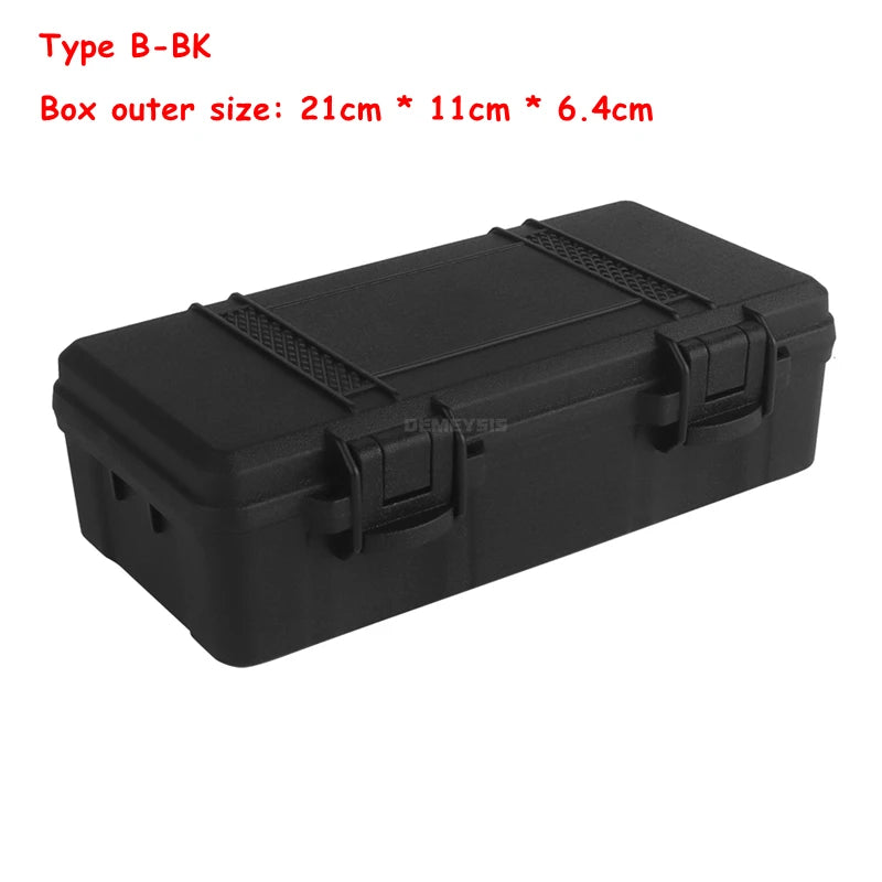 Tactical Gear Case Outdoor Shockproof Shooting Hunting Tools Flashlight Storage Camping Survival Toolbox