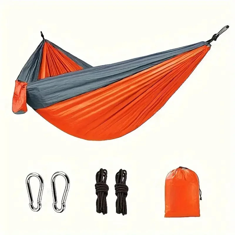 Hammock for Camping Hammocks Gear for The Outdoors Backpacking Survival or Travel Portable Lightweight Parachute Nylon