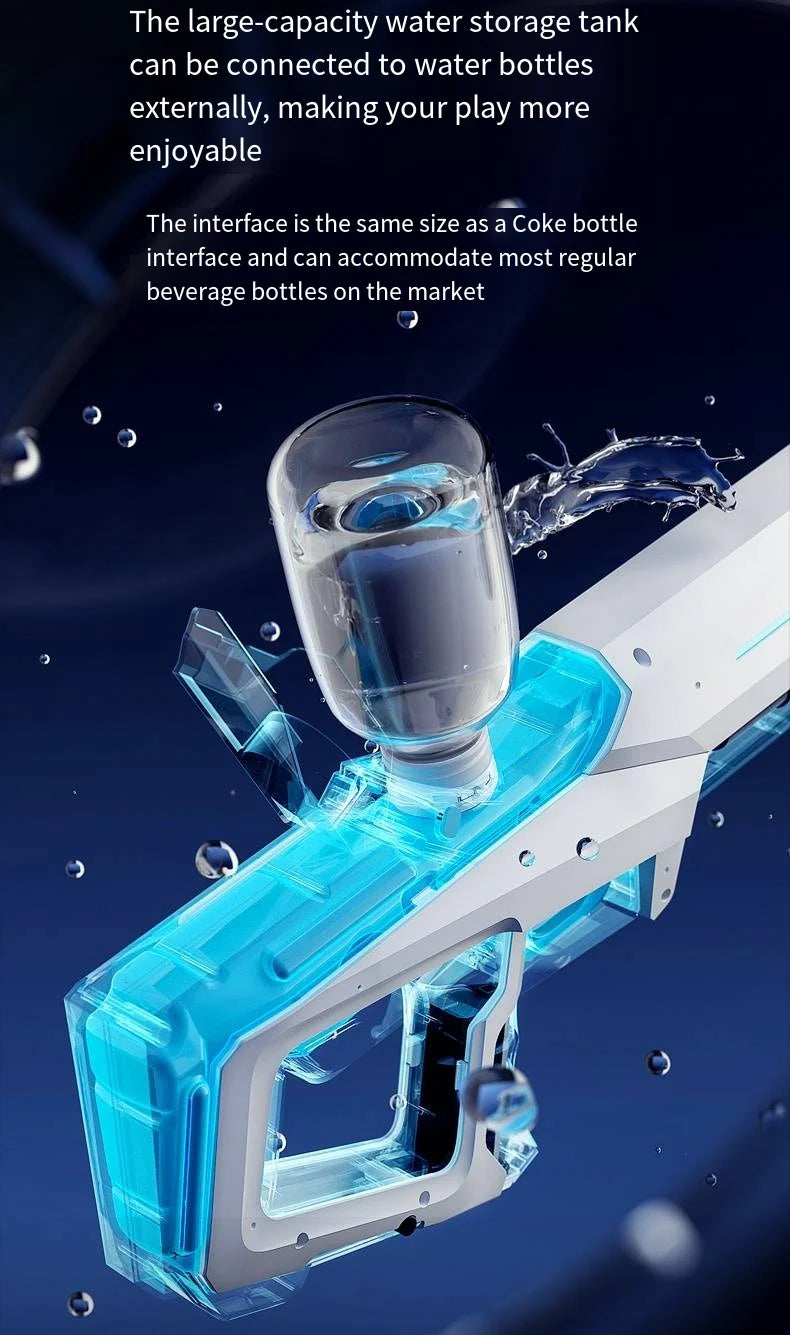 Children's Summer Outdoor Activity Electric High-Pressure Water Gun for Family Innovative Gift